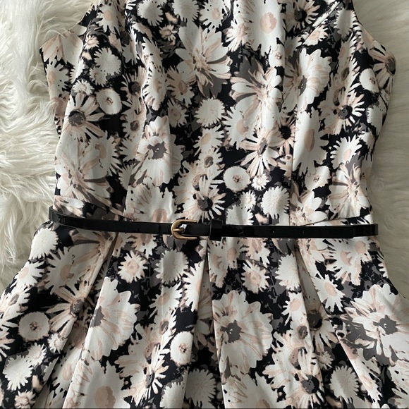 Forever 21 • Pink and Black Floral Mini Dress - Picture 3 of 11